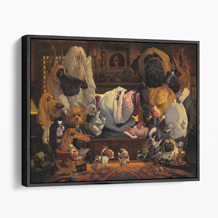 DogFather - Canvas Print Wall Art