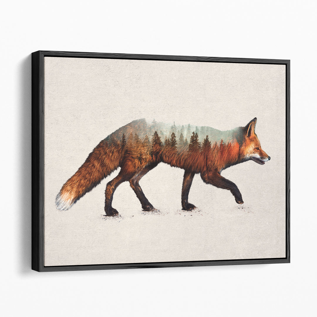 The Red Fox - Canvas Print Wall Art