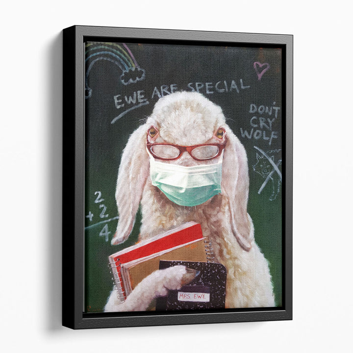 Back To School - Teacher - Canvas Print Wall Art