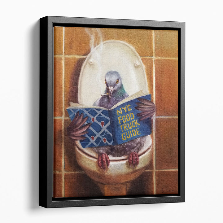 Stool Pigeon - Canvas Print Wall Art