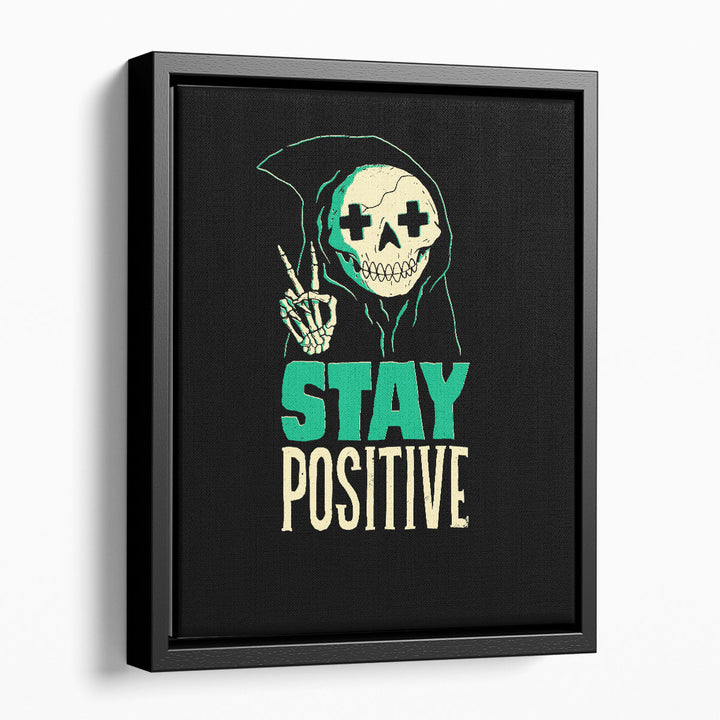 Stay Positive - Canvas Print Wall Art