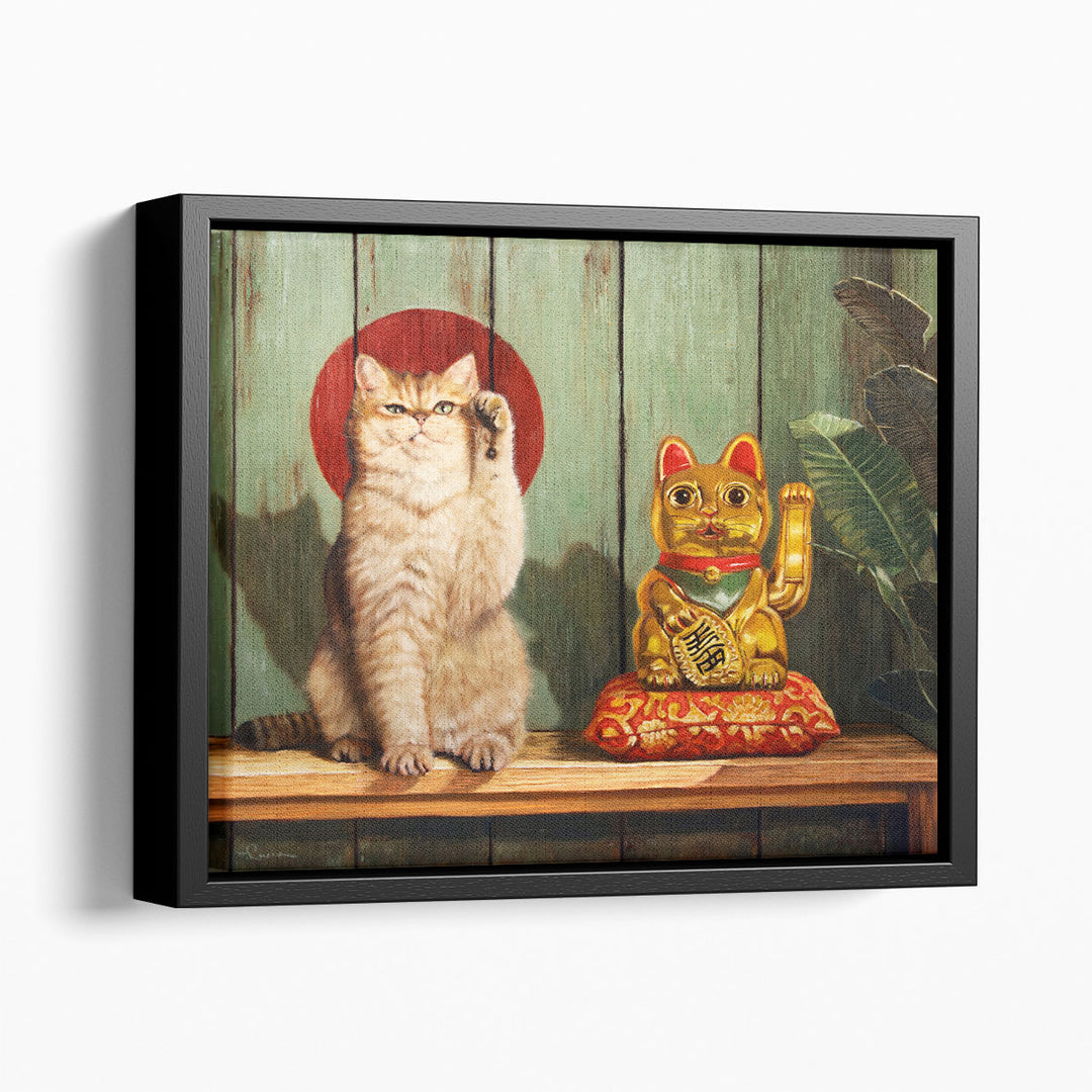 Copy Cat - Canvas Print Wall Art