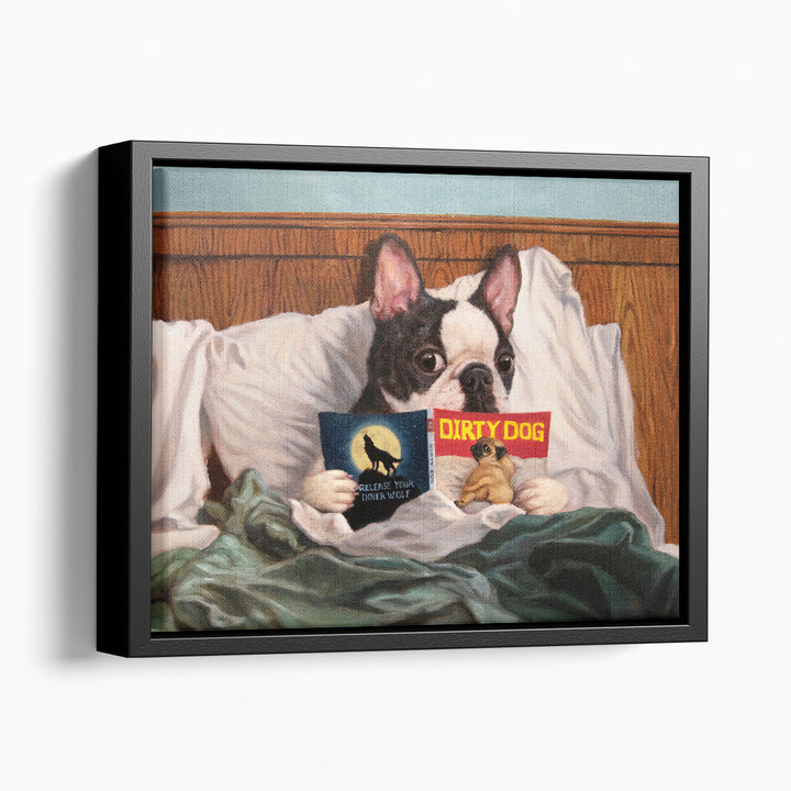 Dirty Dog - Canvas Print Wall Art