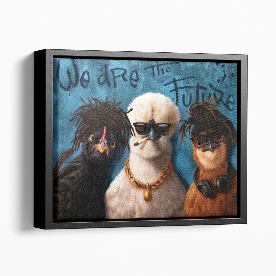 Poultry In Motion - Canvas Print Wall Art