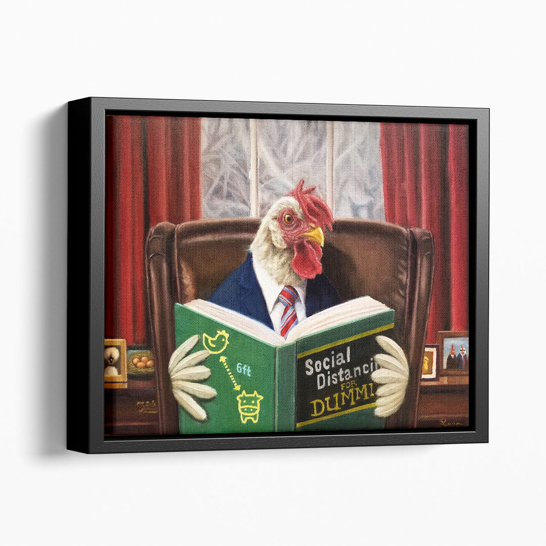 Bird Brain - Canvas Print Wall Art