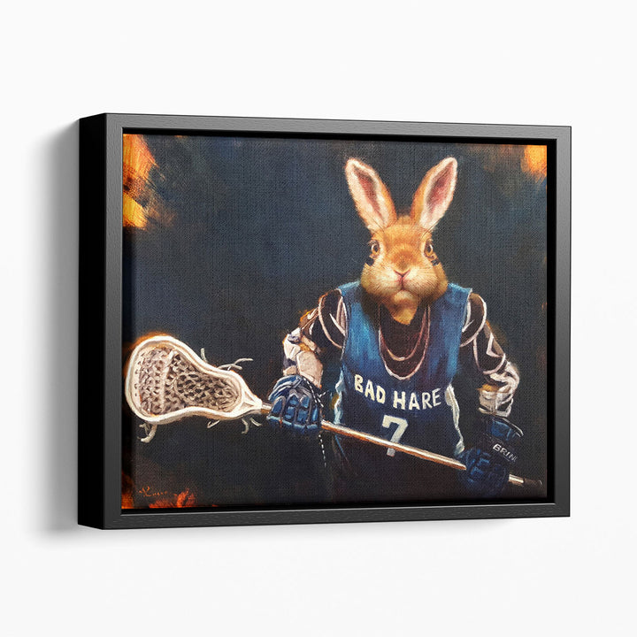 Game Face No. 2 - Canvas Print Wall Art