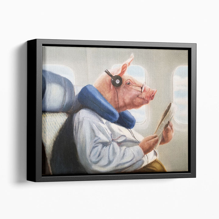 When Pigs Fly No. 2 - Canvas Print Wall Art