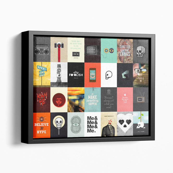 Music Technology Media - Canvas Print Wall Art