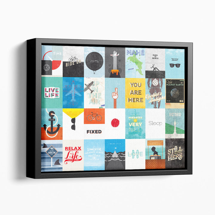 Leisure Travel Vacation - Canvas Print Wall Art