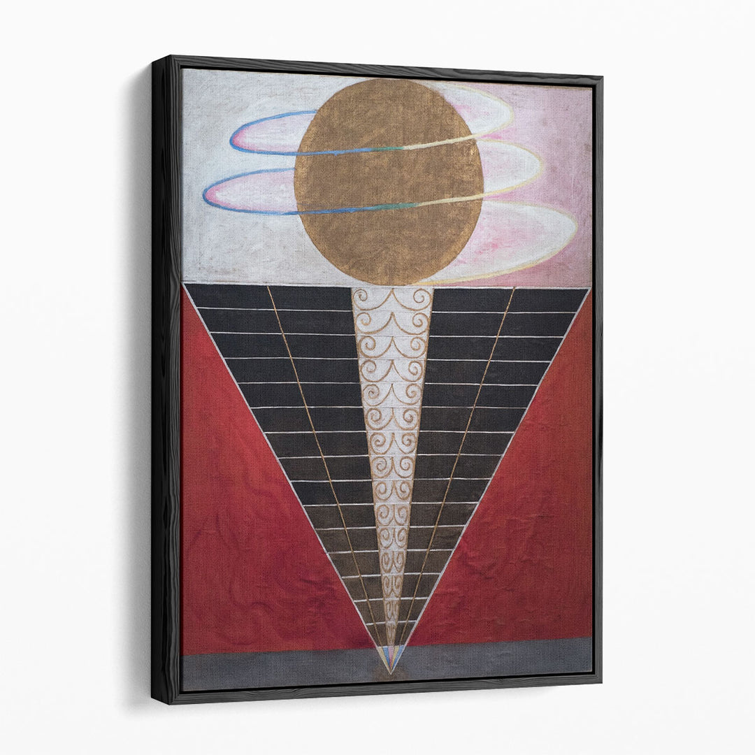 circle canvas art – modern curved design
