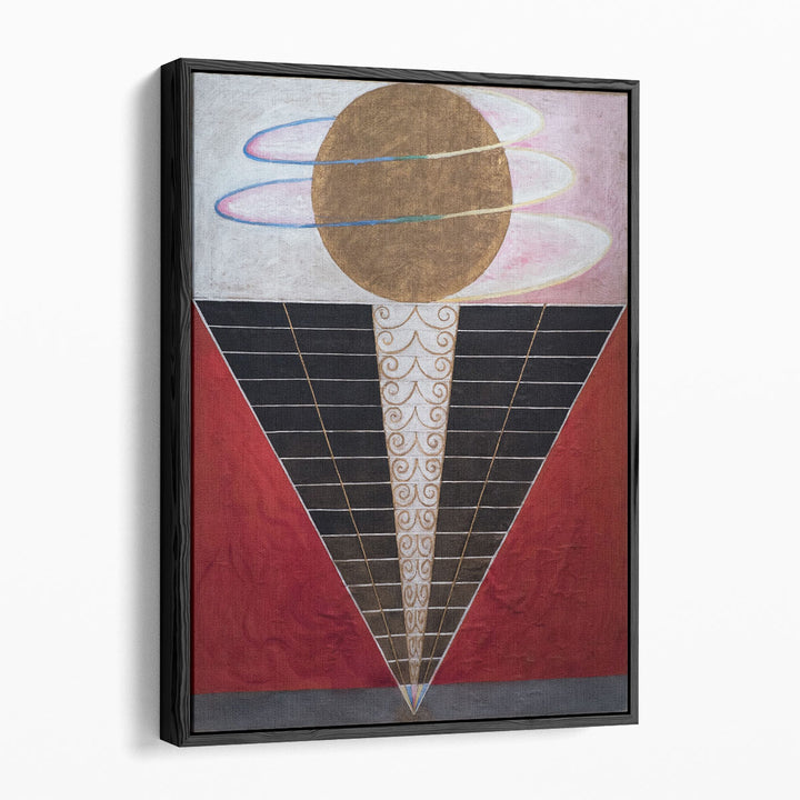 circle canvas art – modern curved design