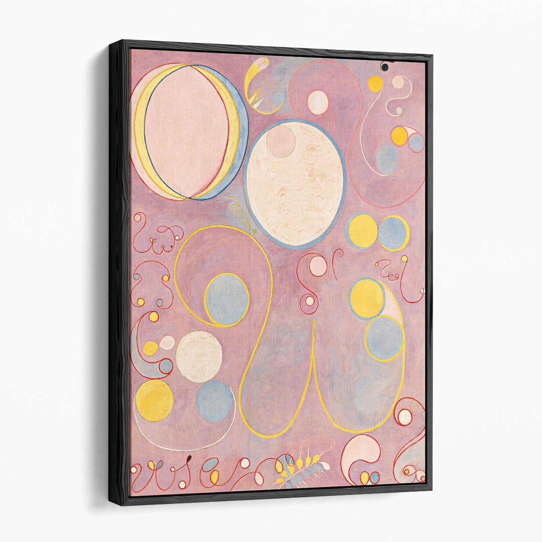 circle canvas art ring design