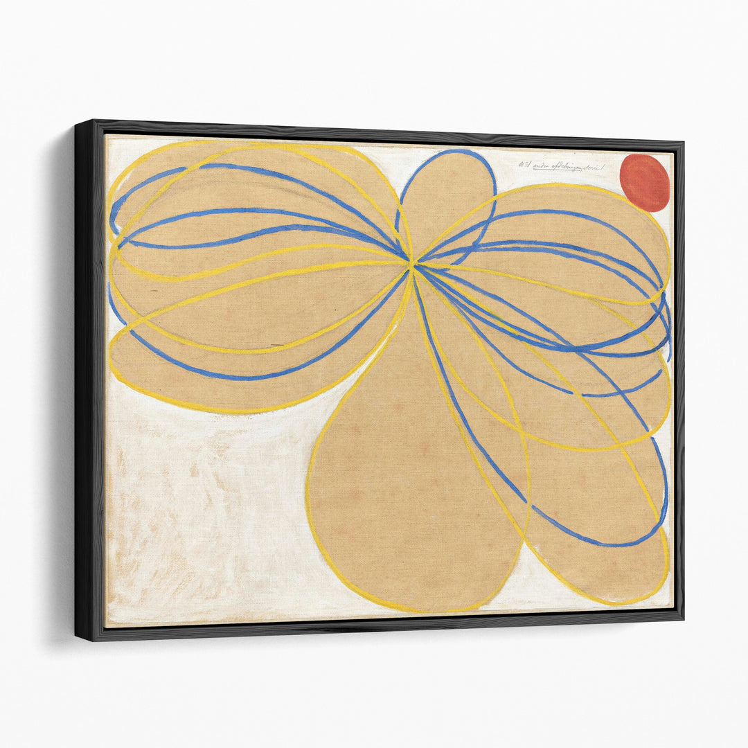 neutral abstract art soft taupe design
