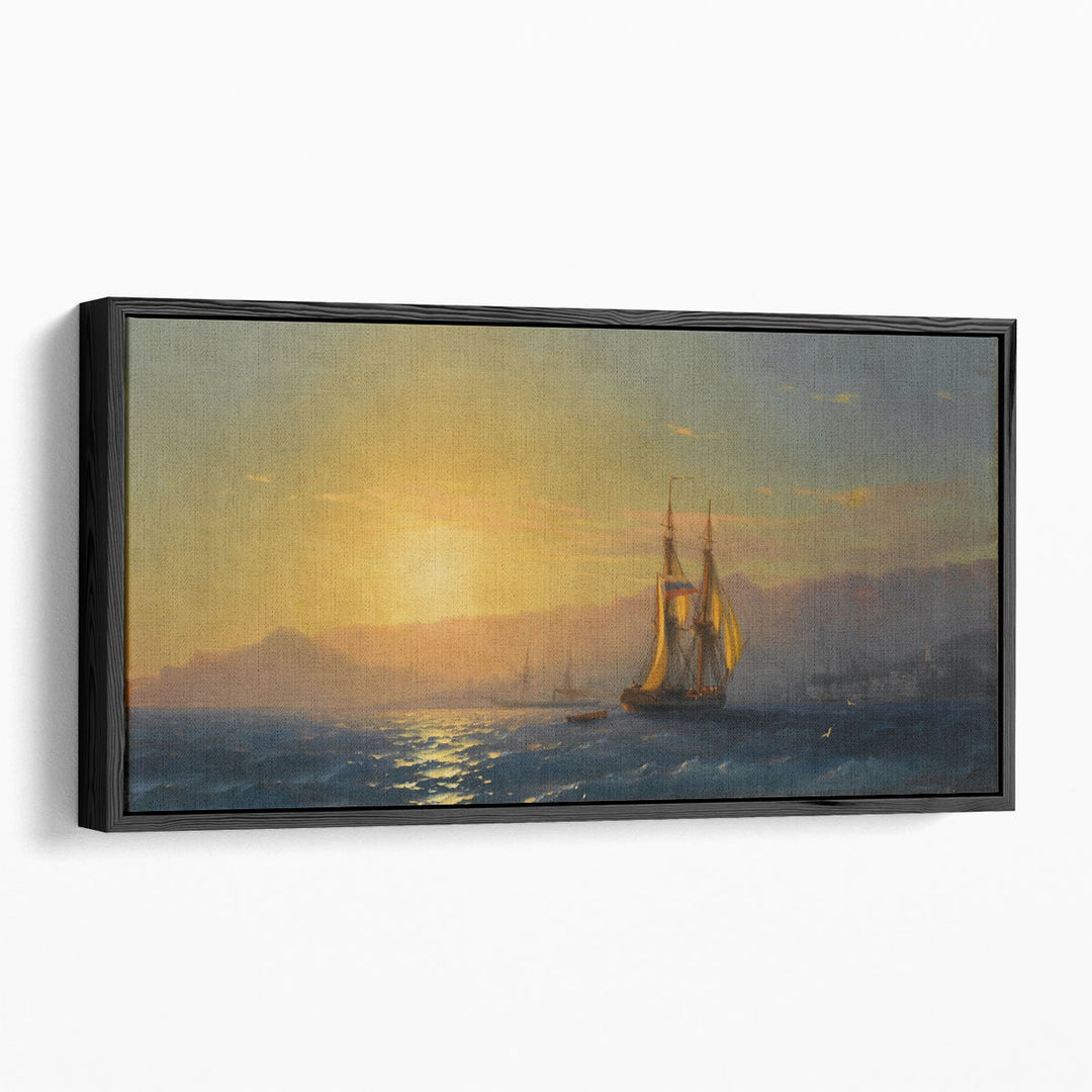 seascape prints – gentle blue wave pattern