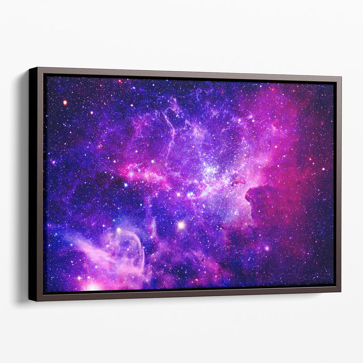 Bursting Galaxy - Canvas Print Wall Art