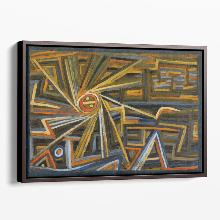 geometric wall decor precise line pattern