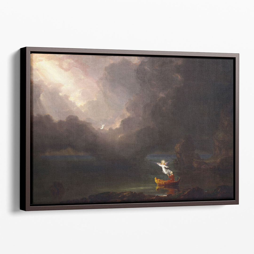 Classic Angel Wall Art ethereal figure silhouette