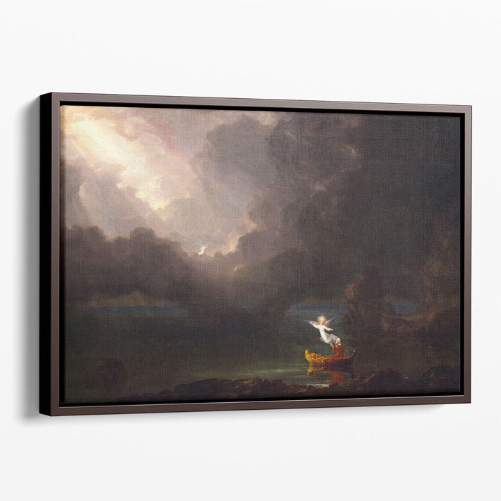 Classic Angel Wall Art ethereal figure silhouette