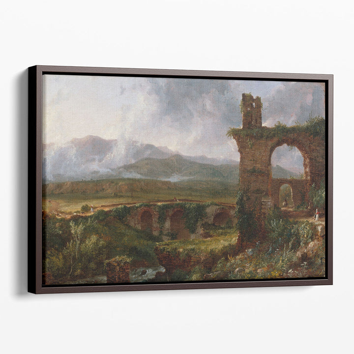 Scenic Classic Wall Art lush mountain vista painting