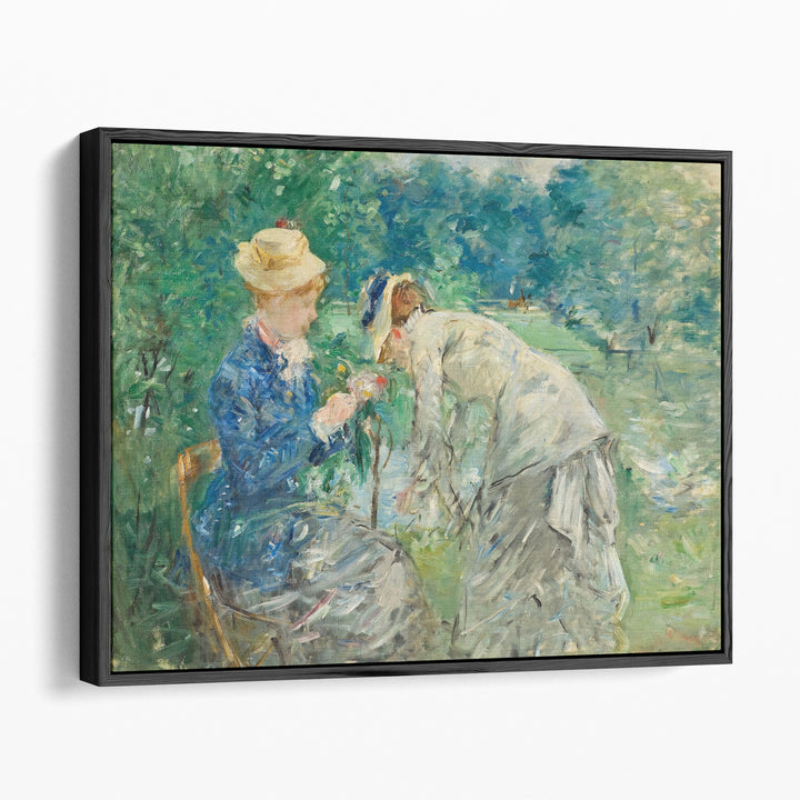 In the Bois De Boulogne - Canvas Print Wall Art