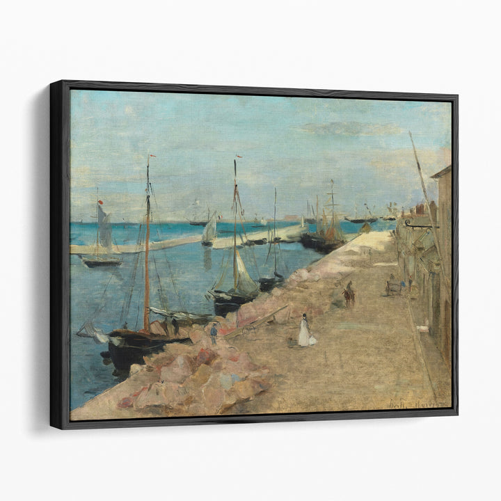 Blue Ocean Wall Art – impressionist ocean wave painting
