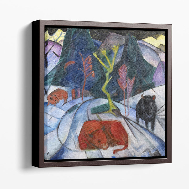 Abstract Animal Canvas Prints detailed wildlife anatomy