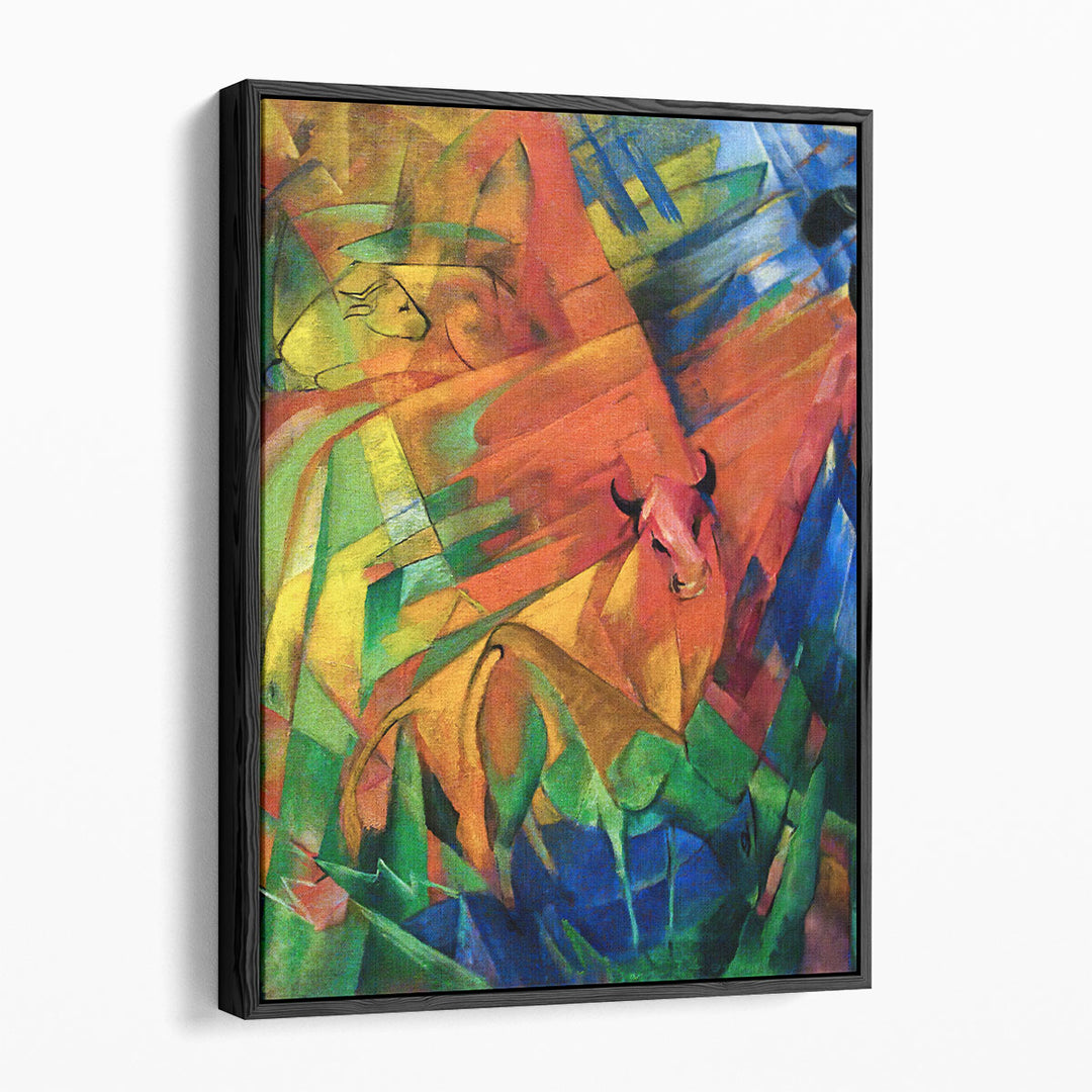 Animals in a Landscape, 1914 - Canvas Print Wall Art