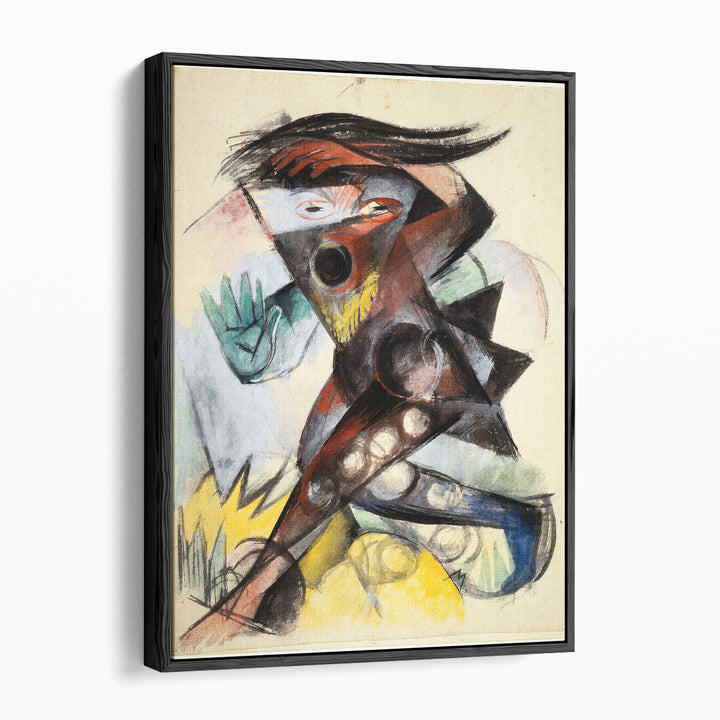Caliban Figurine for The Tempest - Canvas Print Wall Art