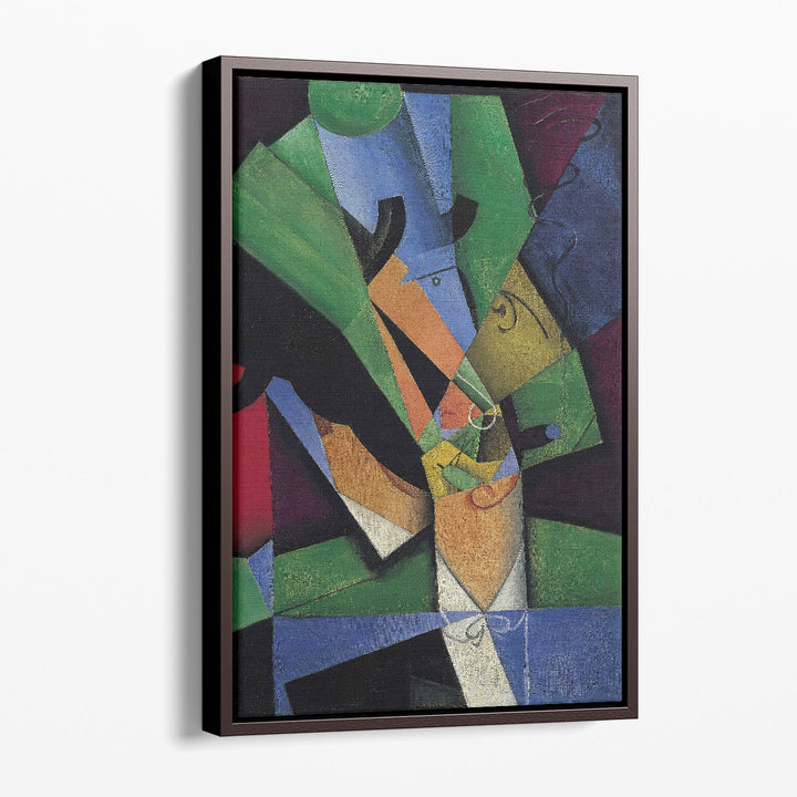 Cubism Abstract Artwork dynamic layered shapes