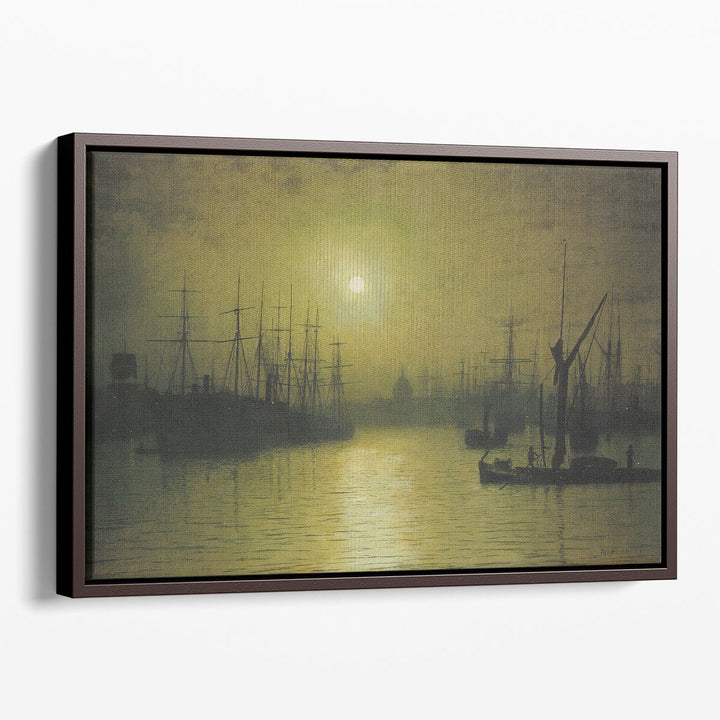 Classic moon wall art luminous night sky