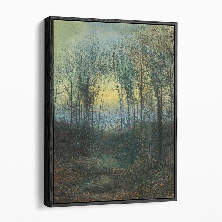 Classic sunset canvas prints with natural tones