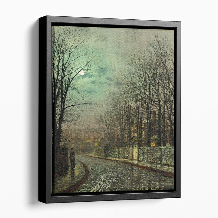 Scenic wall art architectural vista in neutral