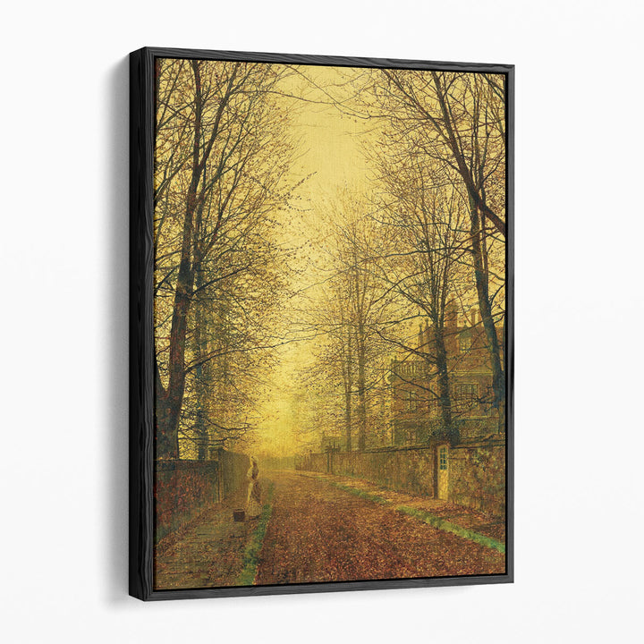 In Autumn’s Golden Glow - Canvas Print Wall Art