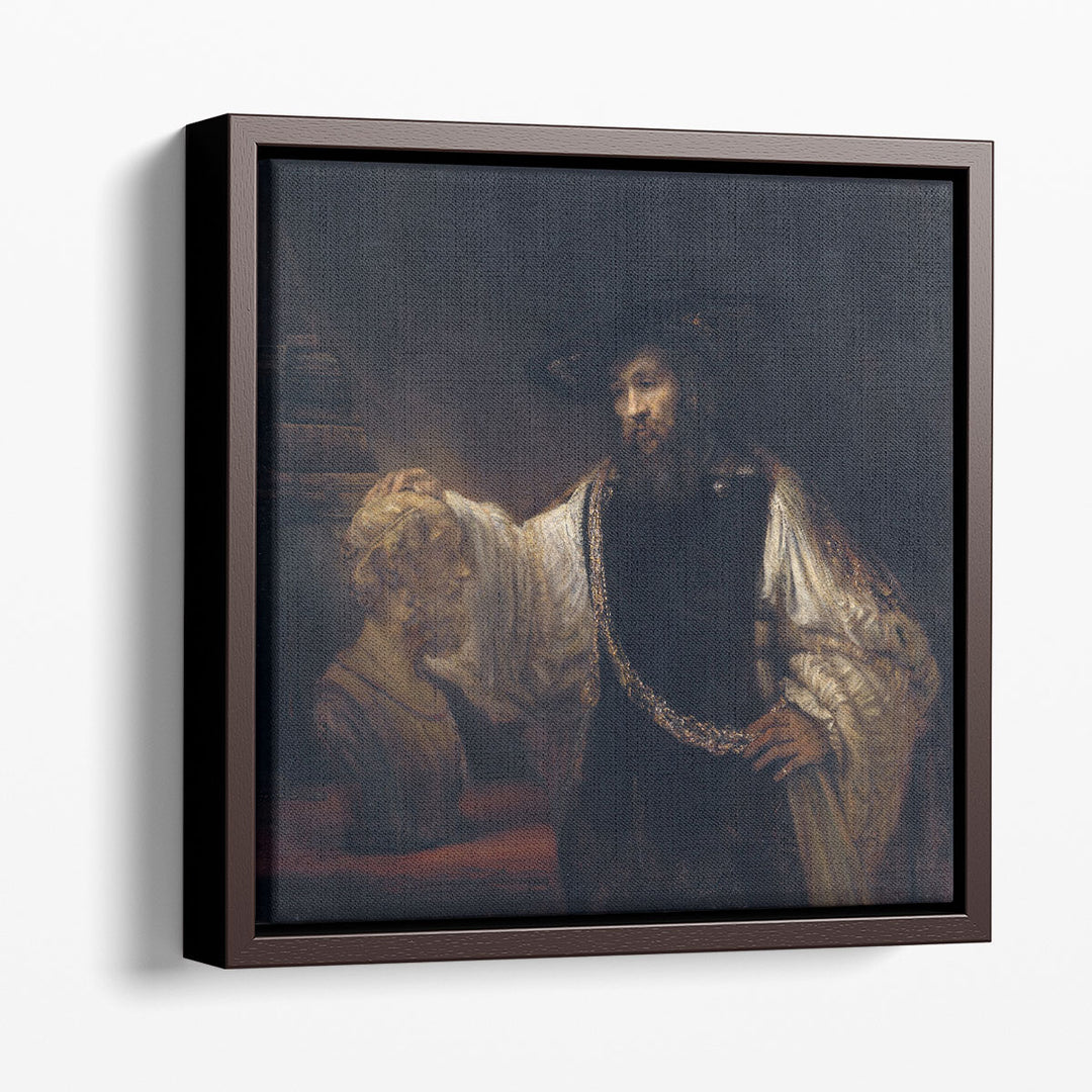 Rembrandt Aristotle with a Bust of Homer - Canvas Print Wall Art