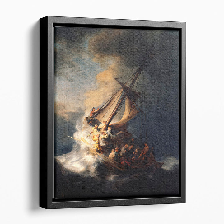 Rembrandt Christ in the Storm on the Lake of Galilee - Canvas Print Wall Art