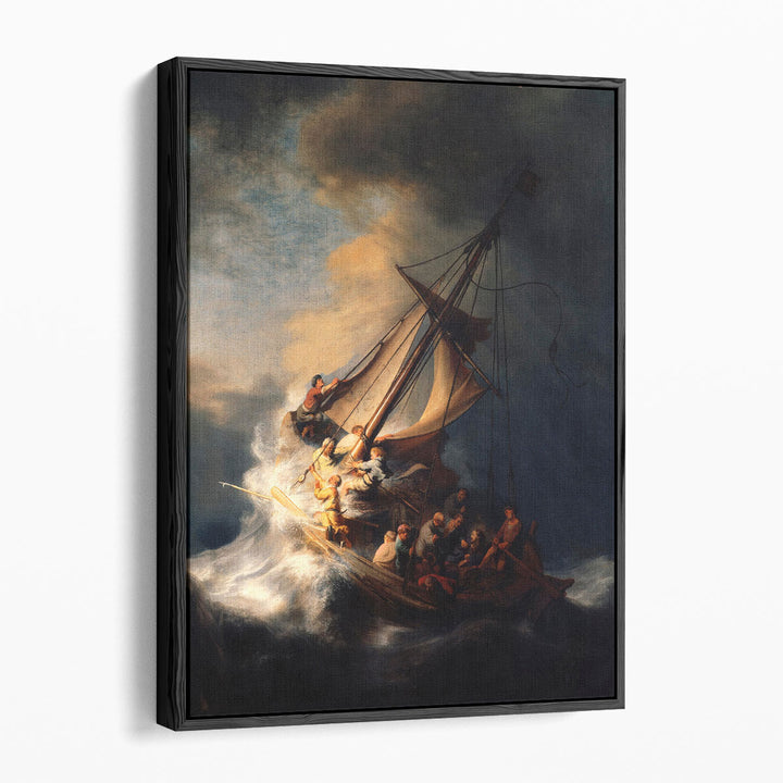 Rembrandt Christ in the Storm on the Lake of Galilee - Canvas Print Wall Art