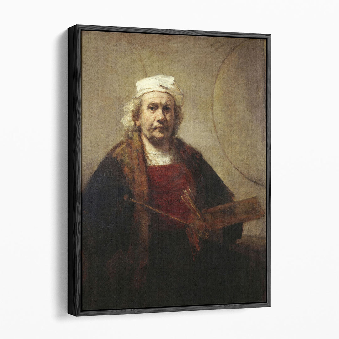 Rembrandt Self Portrait - Canvas Print Wall Art