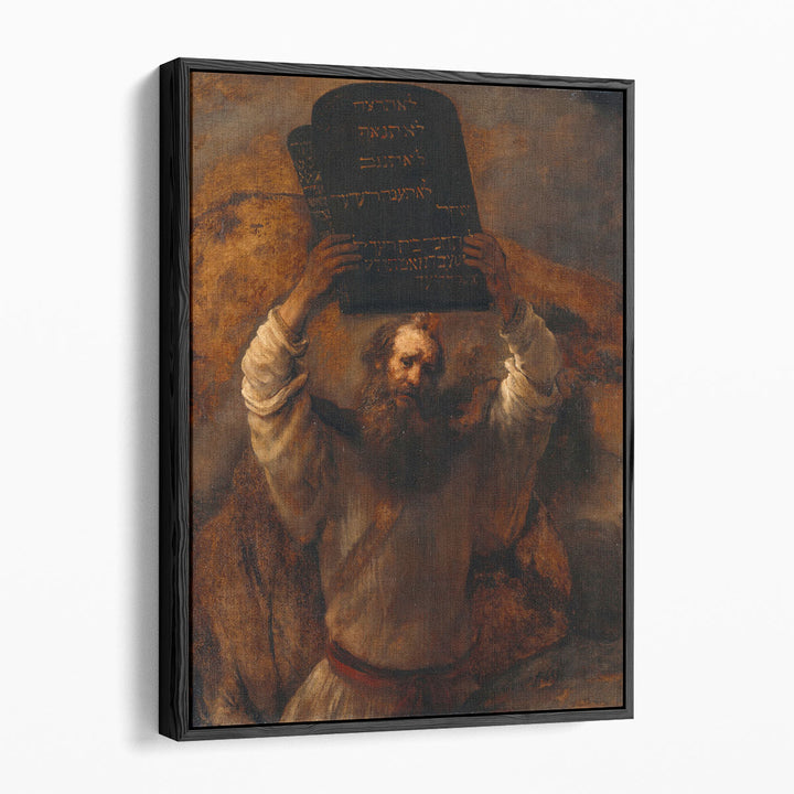 Moses Smashing the Tablets of the Law, 1659 - Canvas Print Wall Art