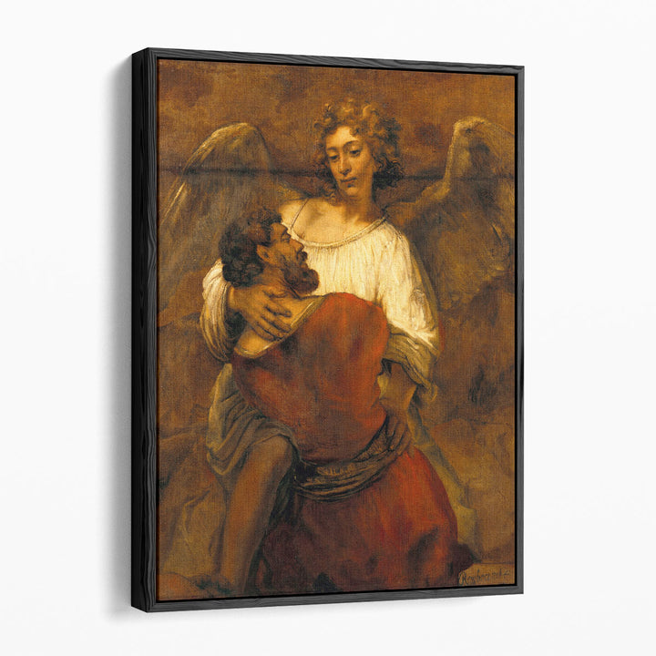Jacob Wrestling with the Angel, 1659 - Canvas Print Wall Art