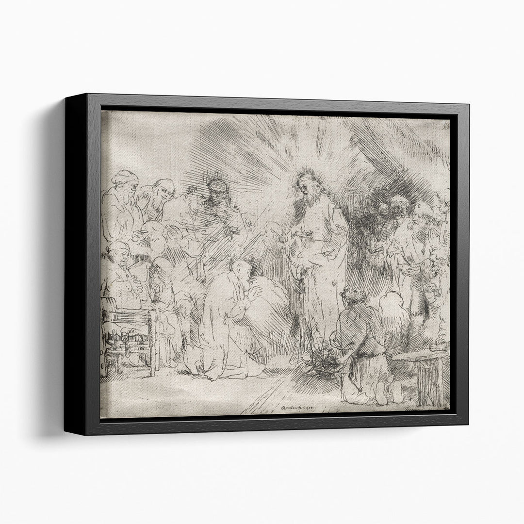 Christ Appearing to the Apostles, 1656 - Canvas Print Wall Art
