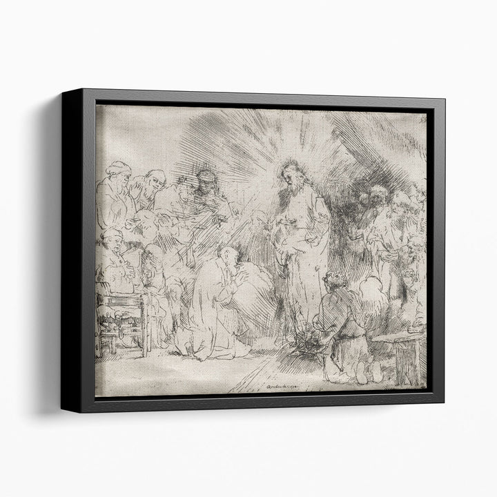 Christ Appearing to the Apostles, 1656 - Canvas Print Wall Art