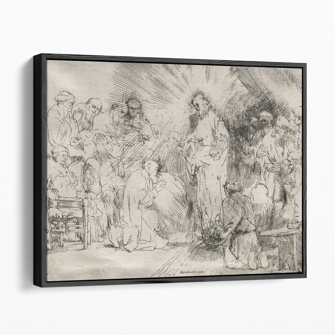 Christ Appearing to the Apostles, 1656 - Canvas Print Wall Art