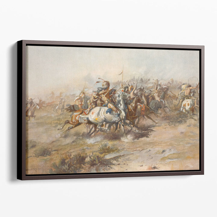 The Custer Fight, 1903 - Canvas Print Wall Art