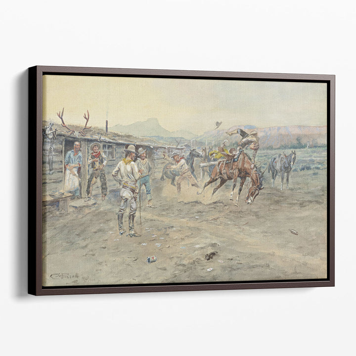 The Tenderfoot, 1900 - Canvas Print Wall Art