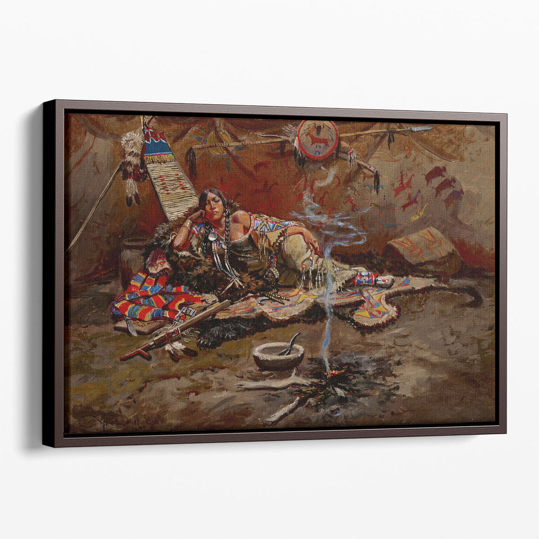 Waiting and Mad, 1899 - Canvas Print Wall Art