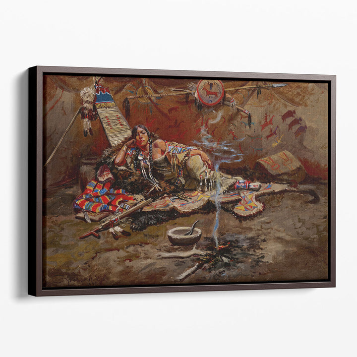 Waiting and Mad, 1899 - Canvas Print Wall Art