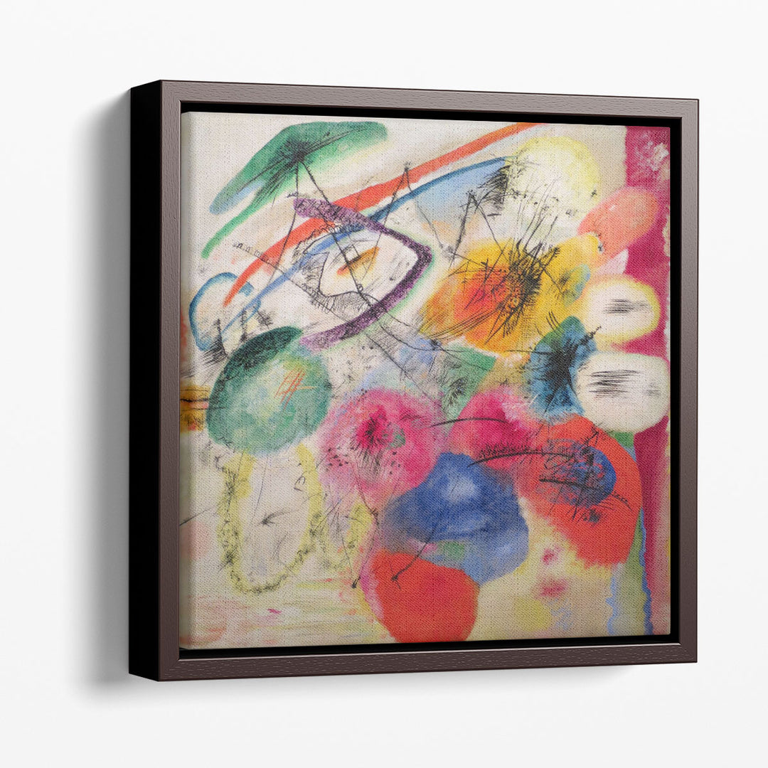 Black Lines - Canvas Print Wall Art