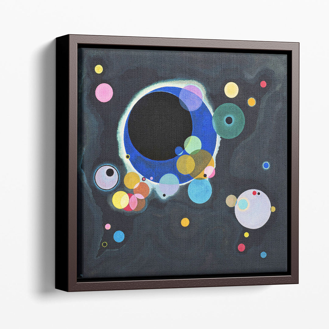 Several Circles - Canvas Print Wall Art