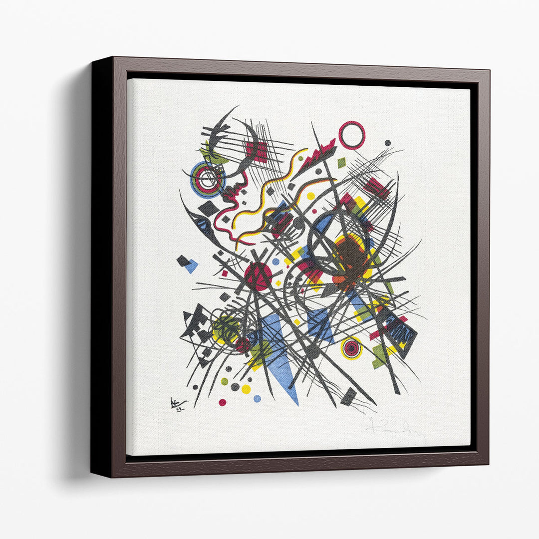Lithographie Fur Die Vierte Bauhausmappe, 1922 - Canvas Print Wall Art