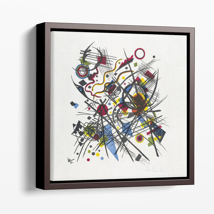 Lithographie Fur Die Vierte Bauhausmappe, 1922 - Canvas Print Wall Art